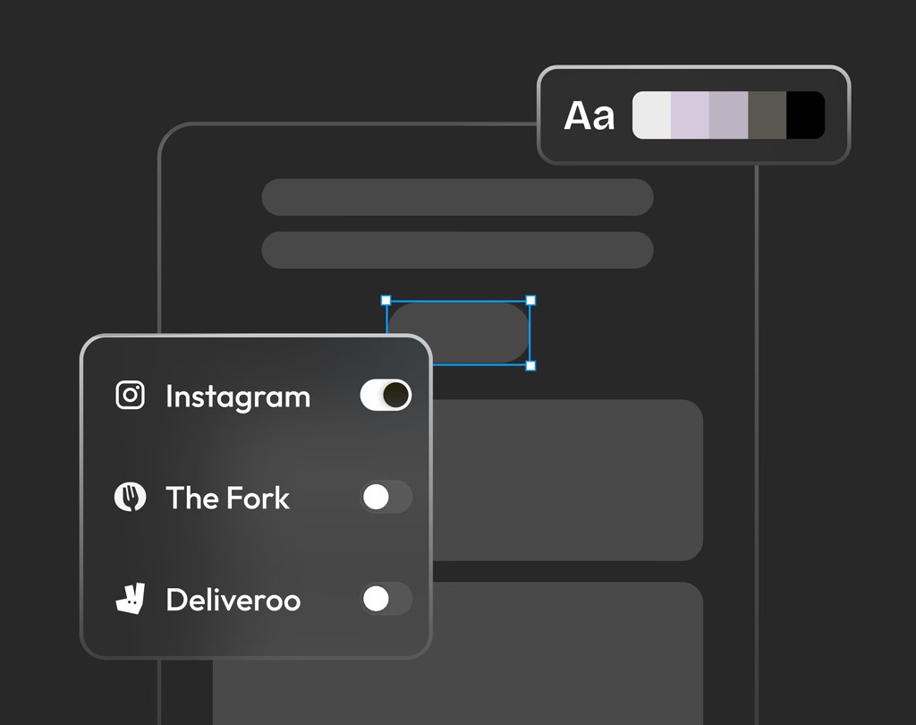 Illustration d'interface simplifiée