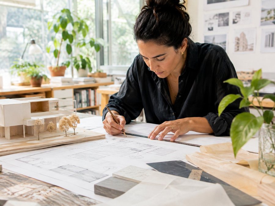 Architecte au dessin