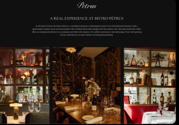 Site client réalisé avec Stride