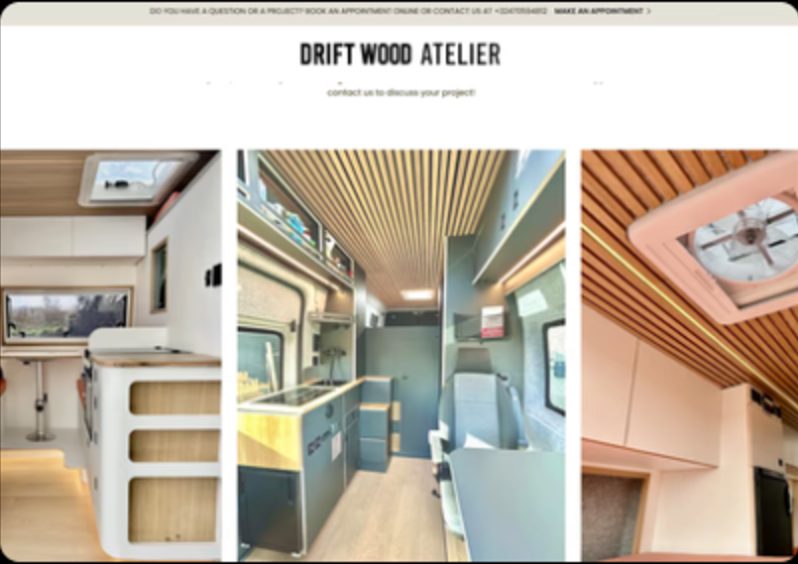 Site client réalisé avec Stride