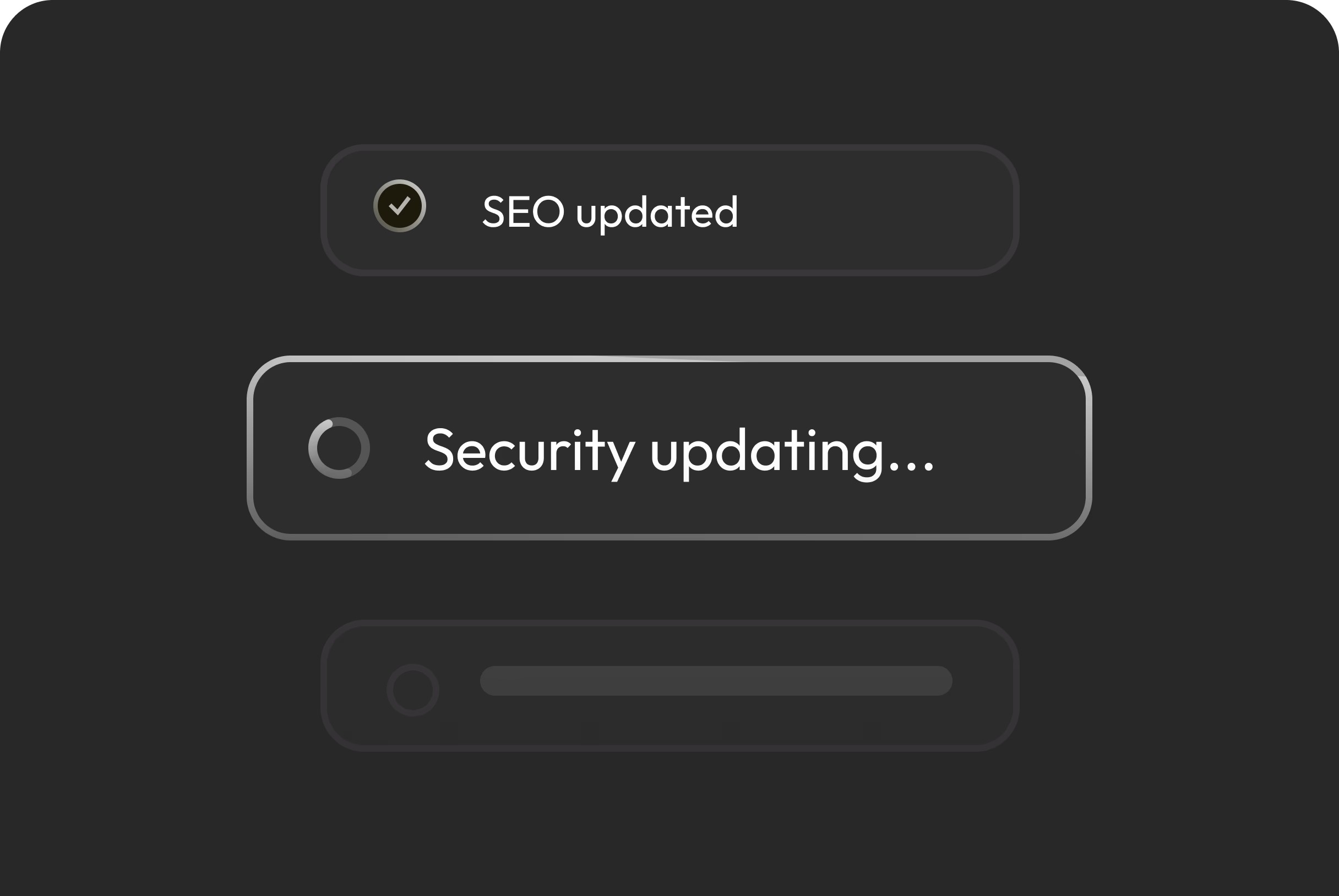 Interface simplifiée : maintenance en cours
