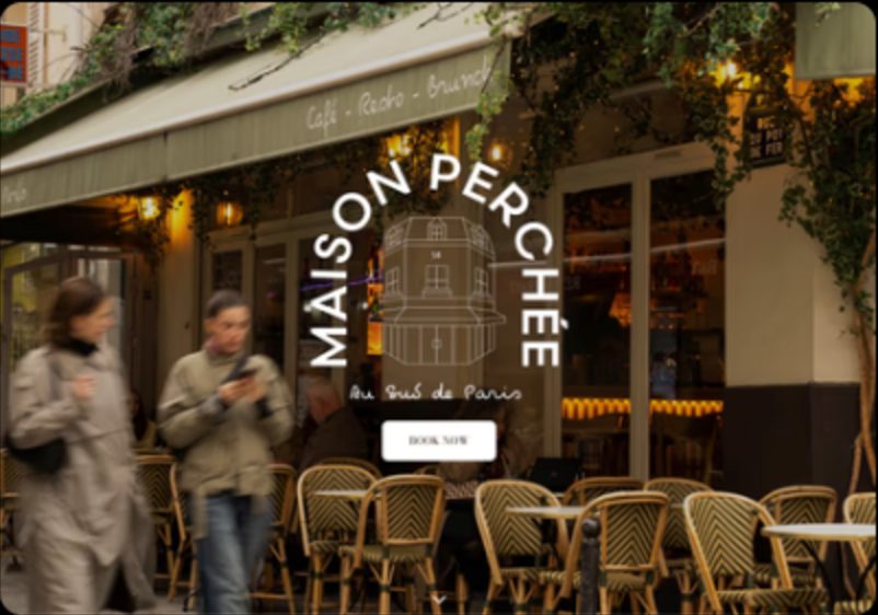 Site client réalisé avec Stride