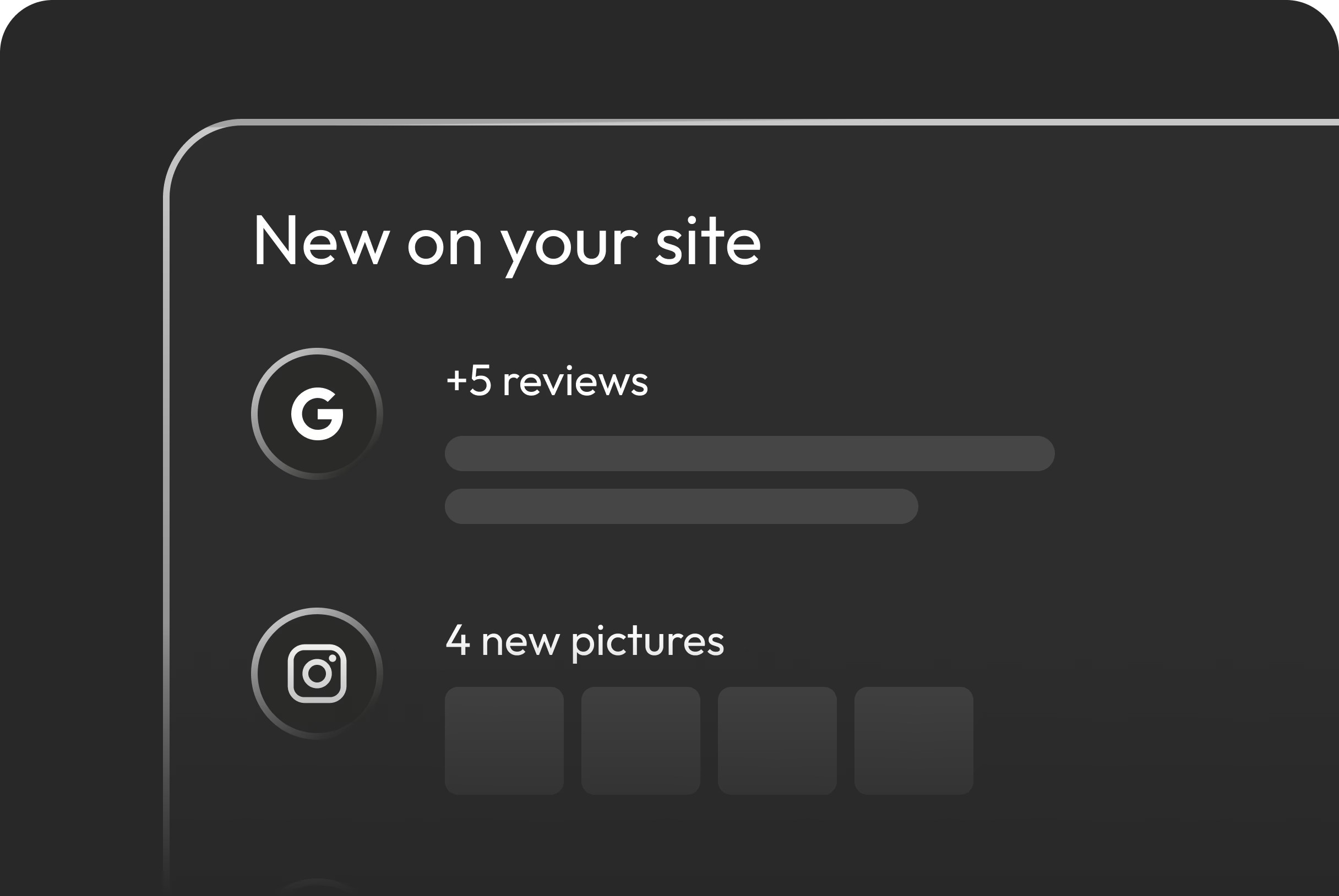 Interface simplifiée : nouveautés du site